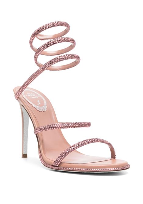 Pink 100mm Cleo sandals Rene caovilla - women RENE CAOVILLA | C10416105R0015338